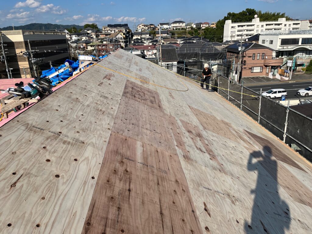 野地コンパネ補強