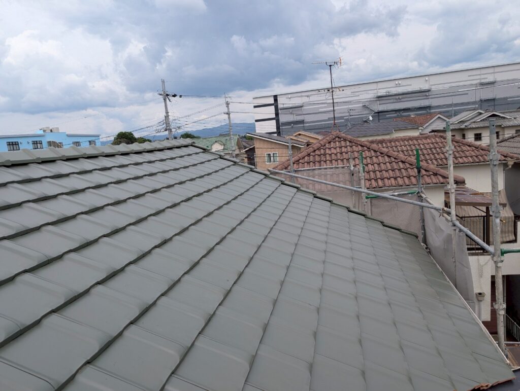 平板瓦葺き替え