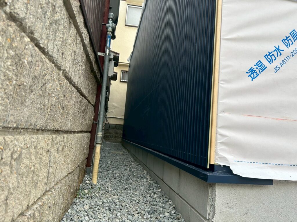 角波スリム施工