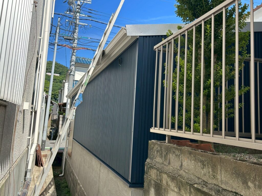 角波スリム施工