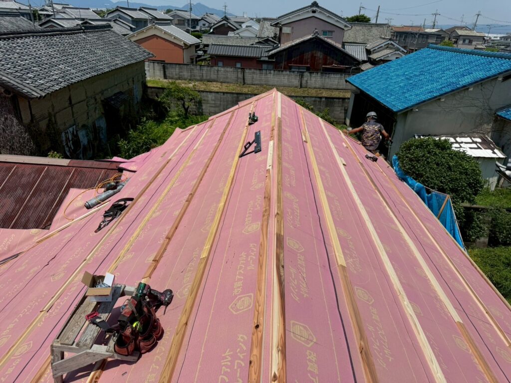 下地桟施工