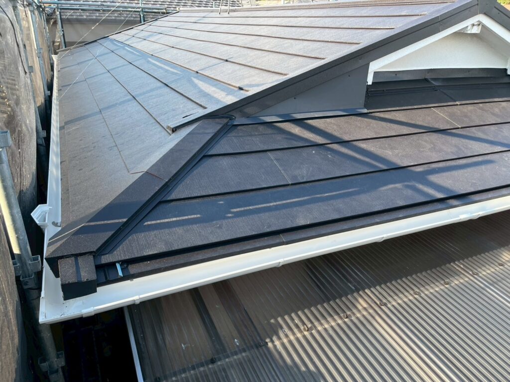 ガルテクト施工状況