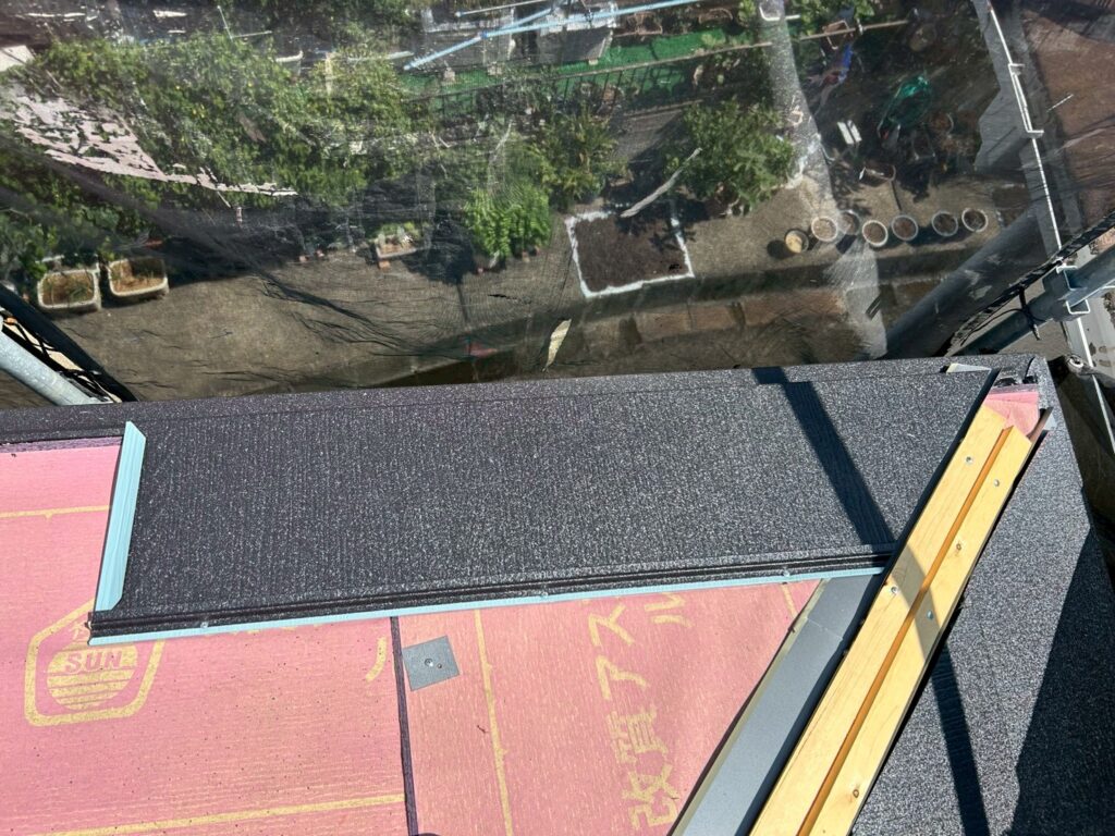 ガルテクト施工状況