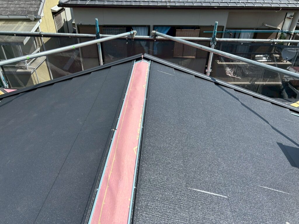 ガルテクト施工状況