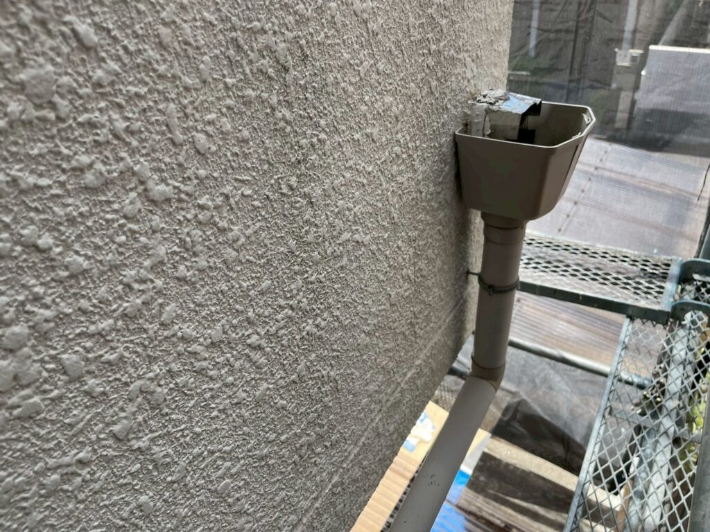 樋取替前