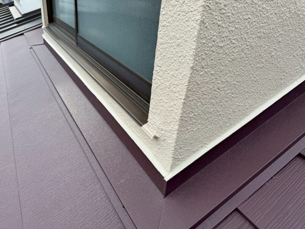 ガルテクト重ね葺き完了