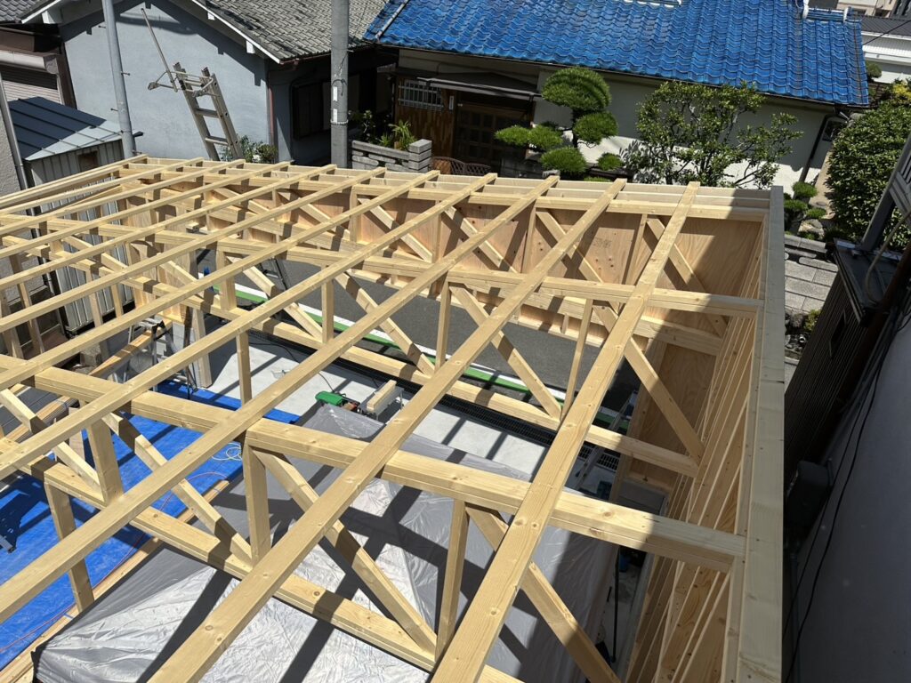 ガルバリウム小波施工前